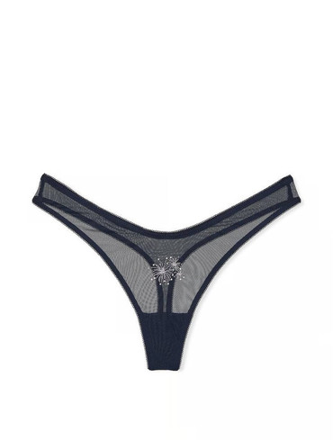 Трусики стрінги сіточкою Вікторія Сікрет Victoria's Secret Flirty Mesh Thong Panty