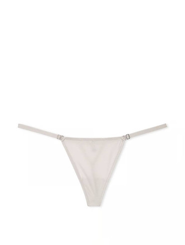 Трусики стрінги Вікторія Сікрет Victoria's Secret Lace-Trim Adjustable V-String Panty