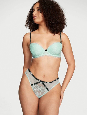 Мереживні трусики стрінги Lace Thong Panty