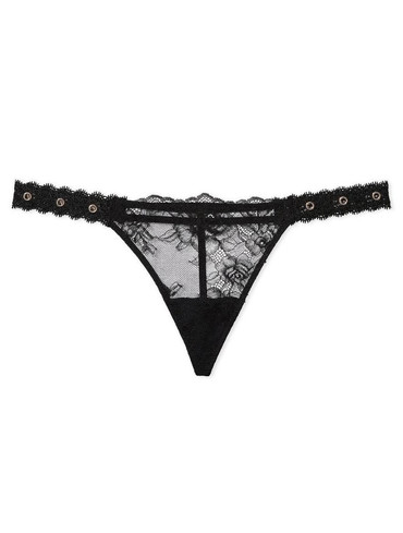 Мереживні трусики стрінги Lace-Trim V-String Panty