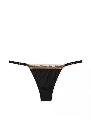 Трусики стрінги Very Sexy Logo Embroidery Adjustable Thong Panty