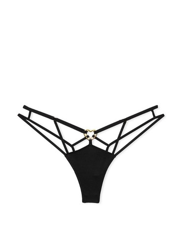 Трусики стрінги з відкритим доступом Strappy Heart Knickers