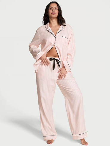 Фланелева піжама Вікторія Сікрет Victoria's Secret Flannel Long Pajama Set