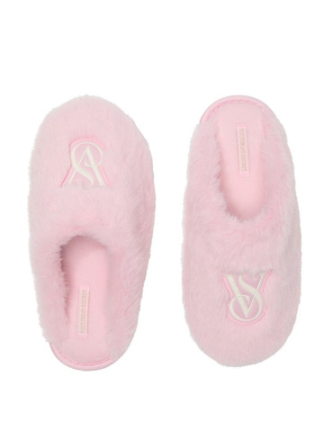 Домашні капці хутряні Вікторія Сікрет Victoria's Secret Luxe Plush Closed-Toe Slippers