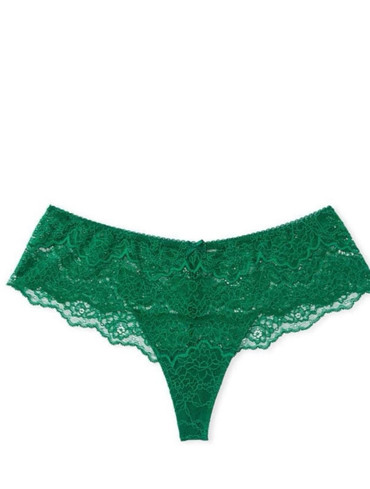 Мереживні трусики стрінги Victoria's Secret Lace Thong Panty