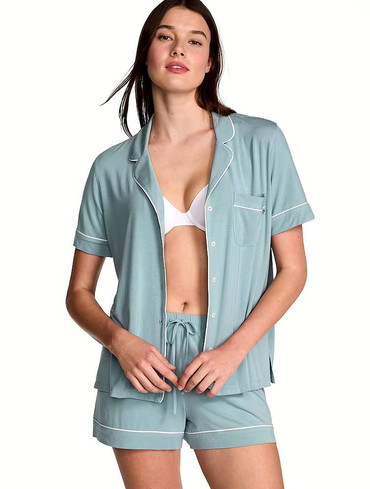 Піжама модалова Victoria's Secret Modal Terry Crewneck Short Set