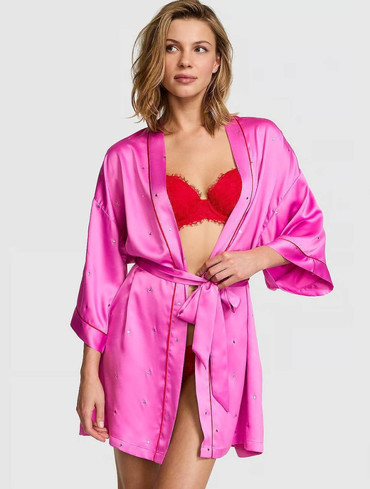 Халат Victoria's Secret Satin Short Robe