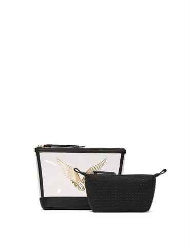 Лімітований набір косметичок 2 в 1 Вікторія Сікрет Victoria's Secret Fashion Show Cosmetic Case