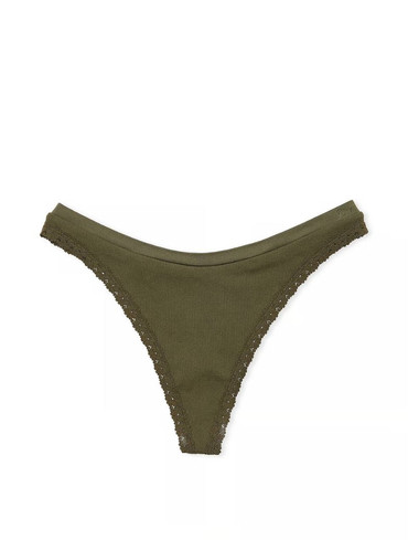 Безшовні трусики стрінги Victoria's Secret Seamless High-Leg Thong Panty