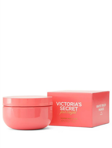 Цукровий скраб для тіла Вікторія Сікрет Victoria’s Secret White Peach Mango Whipped Body Scrub