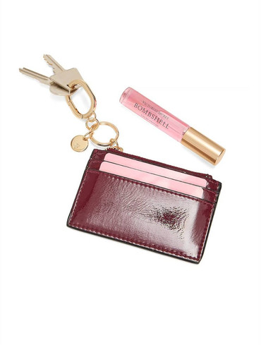 Кардхолдер (візитниця) та ключиниця Вікторія Сікрет Victoria’s Secret Classic Card Case Keychain