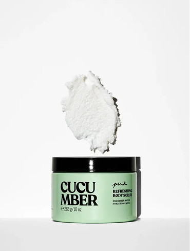 Скраб для тіла Вікторія Сікрет Victoria's Secret PINK Comforting Cucumber Body Scrub