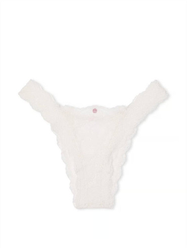 Трусики бразильяни мереживні Вікторія Сікрет Victoria’s Secret Lace Brazilian Panty