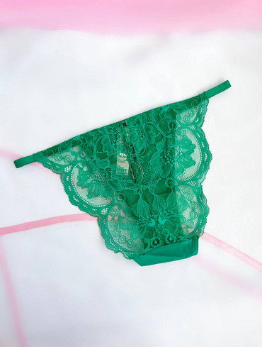 Трусики чікі мереживні Вікторія Сікрет Victoria’s Secret Cheeky Panty