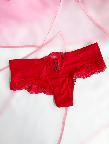 Трусики чікі сатинові Вікторія Сікрет Victoria’s Secret Cheeky Panty