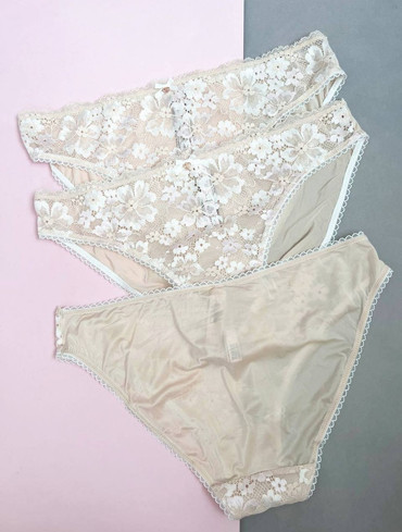 Трусики бікіні мереживні Вікторія Сікрет Victoria’s Secret Bikini